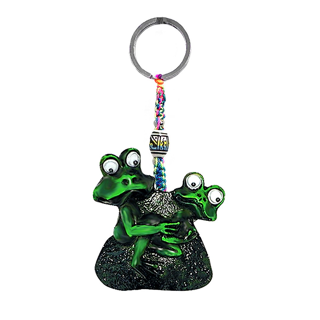 Happy Frogs Durepox Keychain