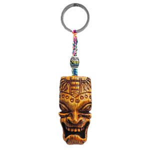 Leia Tiki Head Durepox Keychain