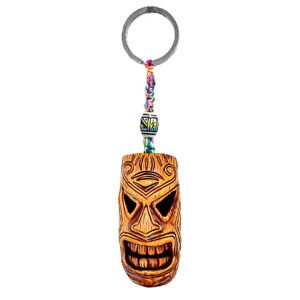 Maui Tiki Head Durepox Keychain