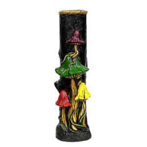 3 Shrooms Rasta Water Pipe