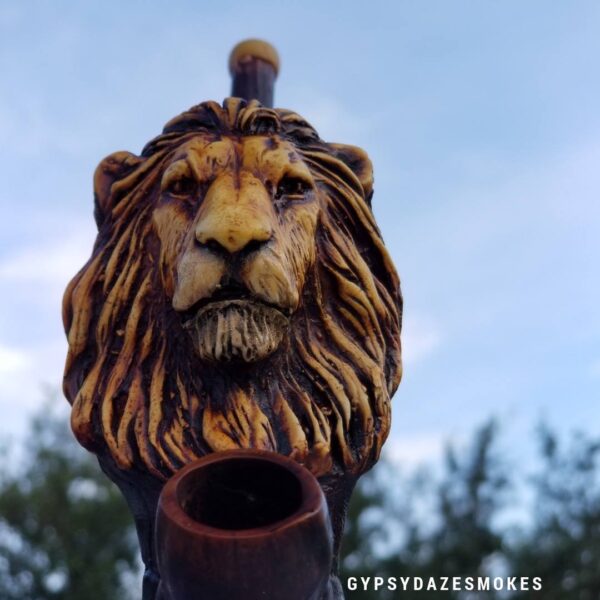 Lion Head Medium Pipe - Image 7