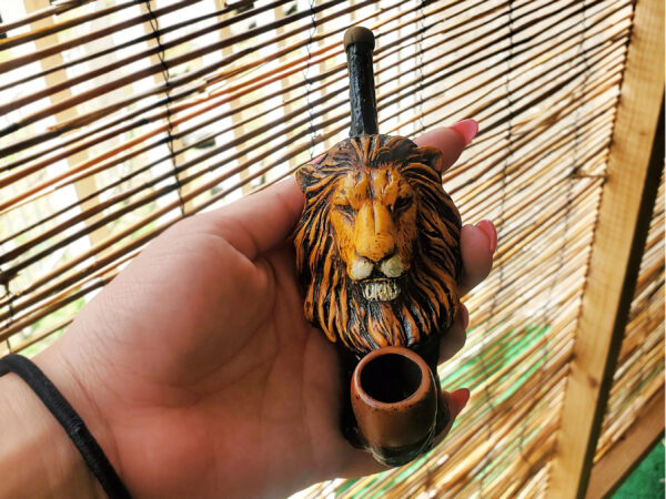 Lion Head Medium Pipe - Image 6