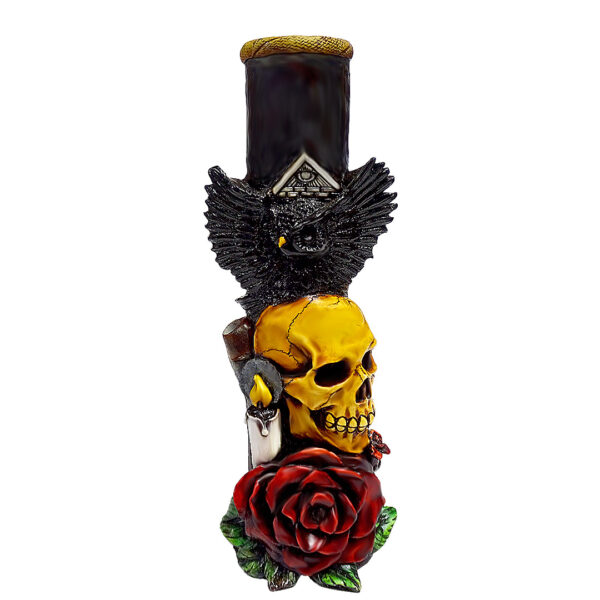 Illumination Skull Water Pipe