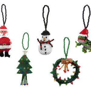 Seed Bead Christmas Ornaments