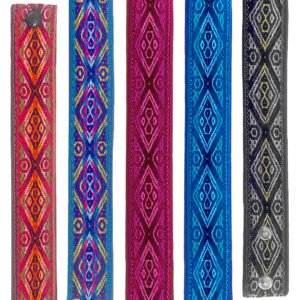 Tribal Material Leather Snap Bracelet