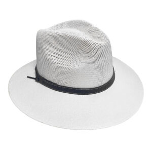Solid White Straw Sun Hat