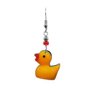 Acrylic Rubber Ducky Earrings