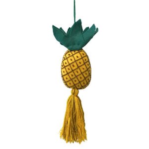 Pineapple Shaped Stuffed Doll Backpack Charm