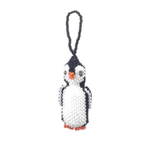 Beaded Penguin Ornament