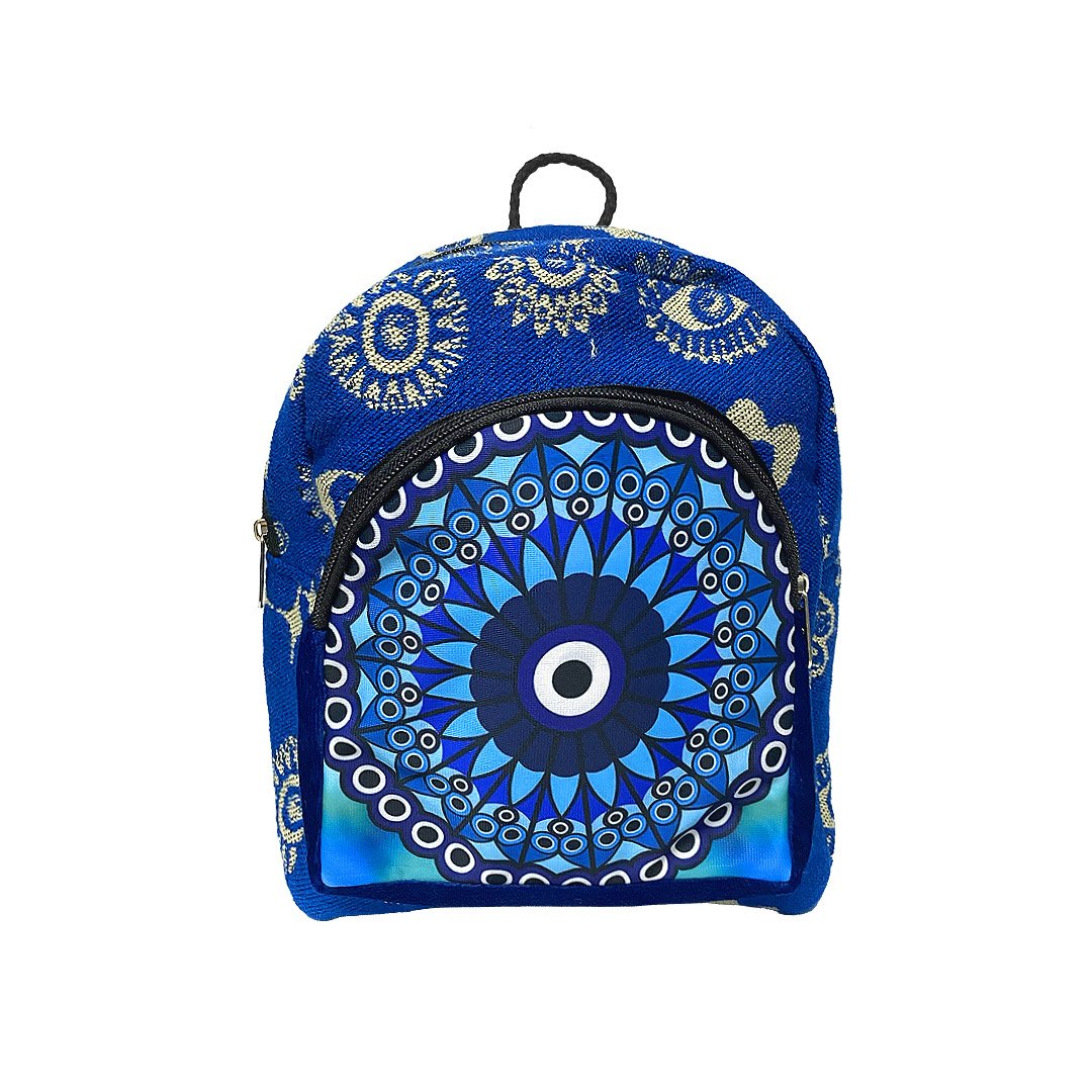Mini Evil Eye Ecuadorian Backpack - Image 4