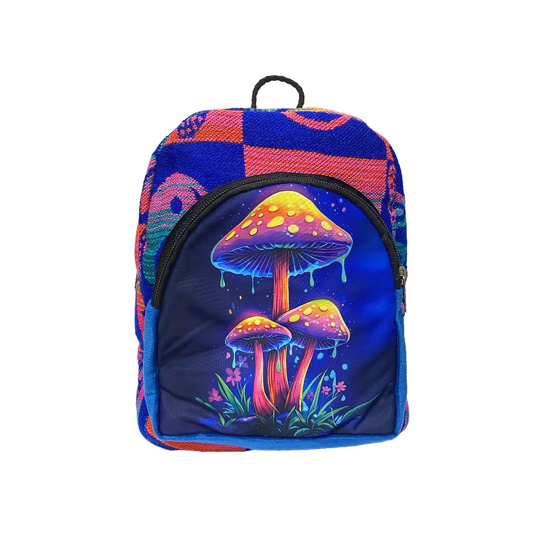 Mini Shroom Hippie Ecuadorian Backpack - Image 2