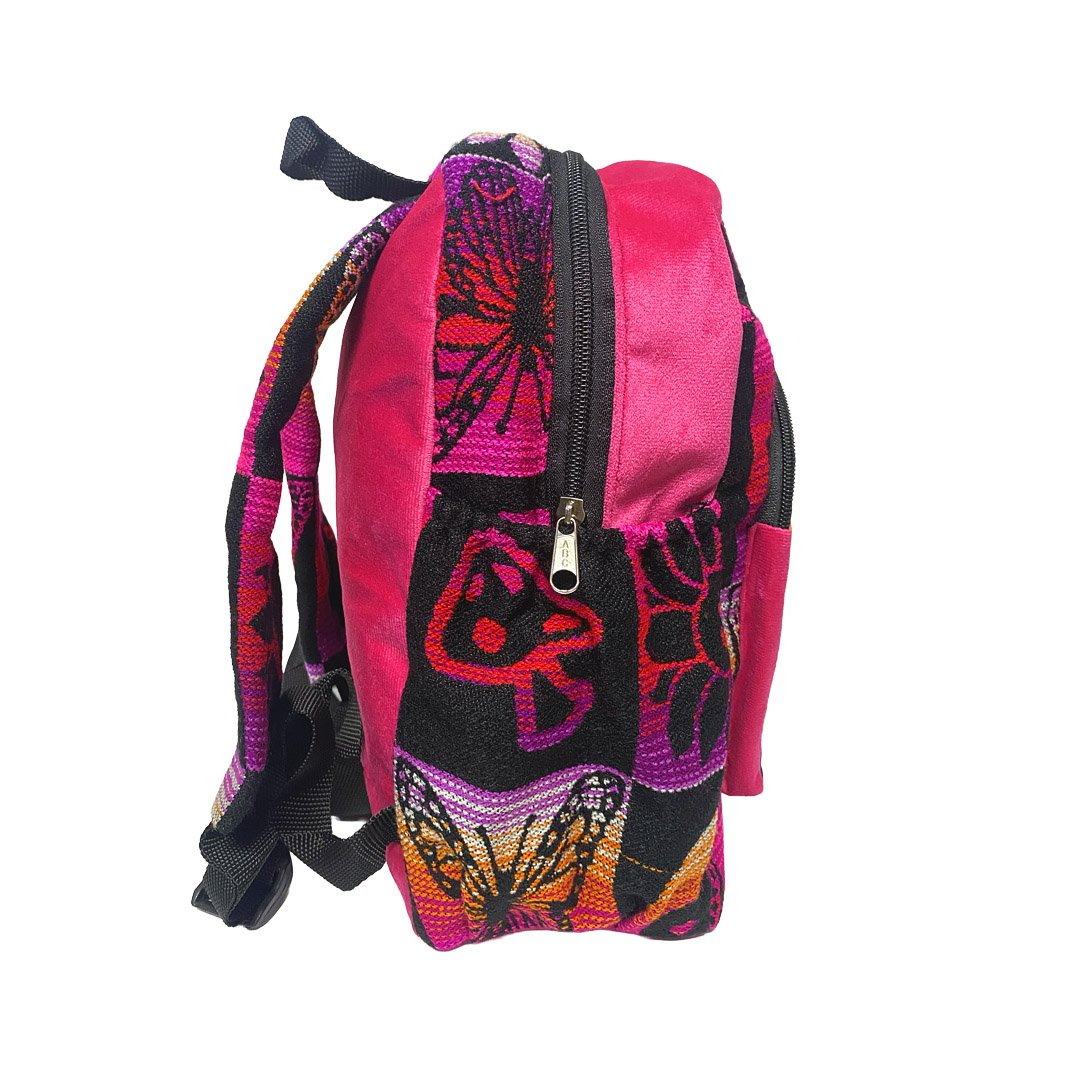 Small Shroom Hippie Ecuadorian Backpack - Image 6