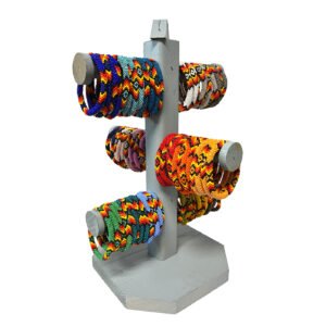 72pc Native Inspired Beaded Bangle Bracelet Bar Display